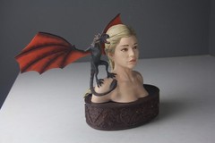 Game Of Thrones Daenerys With Dragon Bust 1108/2000 Dark Horse Gentle Giant