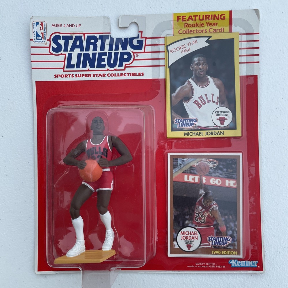 1990 Kenner Starting Lineup Michael Jordan Guard Chicago Bulls NBA Hall of Famer