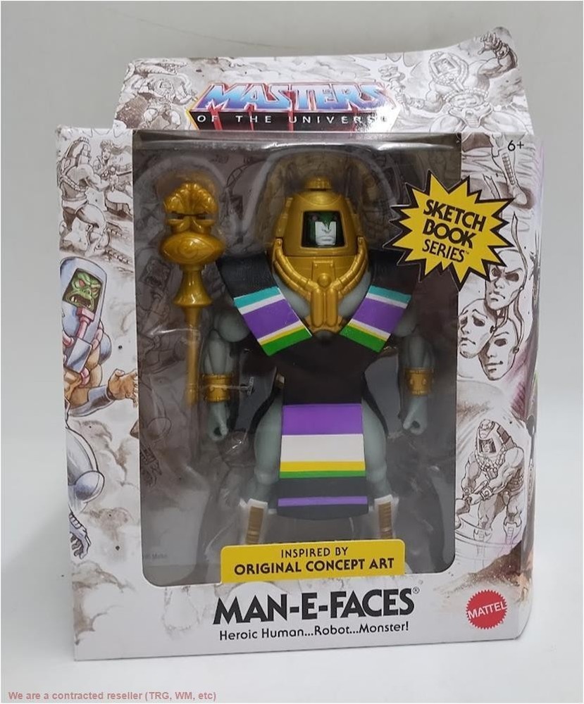 Masters of the Universe Origins Sketchbook Series Man-E-Faces SEE DETAILS