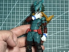 Amazing Yamaguchi Vigilante Deku Custom Upgrade Kit 1/12 Revoltech MHA