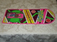 Super7 Reaction Damaged SDCC Back to the Future II Hover Board Marty McFly