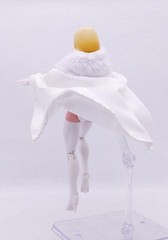 SU-C-EMF: Wired White Cape for Marvel Legends Emma Frost White Queen
