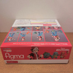 figma 356 Pokemon Red Action Figure with Bulbasaur Squirtle Charmander Japan Rar