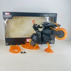 Hasbro Marvel Legends Series Ghost Rider w/Motorcycle Action Figure – Open Box