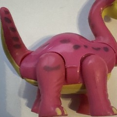 Disney T-Rex Cafe Rocksy the Apatosaurus And Brachiosaurus Dinosaur Figures