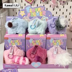 MINISO Disney Furry Season Flowers Series Plush Toy Confirmed Blind Box Pendant