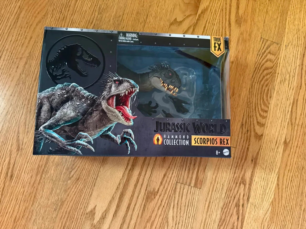 Jurassic World Hammond Collection SCORPIOS REX Dinosaur Figure *IN HAND*