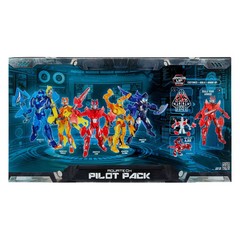 Armorsaurs Pilot Action Figure 3.75″ Exclusive 5-Pack Poseable Figure with