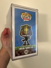 NEW RARE HTF Funko Pop METAL SONIC 3.0 5000pcs GAME STOP w/ Protector & Shrink!