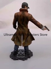 Watch Dogs 24cm Aiden Pearce Action Figure Anime Figurine Collectible Model Toy