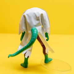 Toy Biz 1994 Marvel Spider Man Lizard 5 Inch Action Figure Detachable Tail