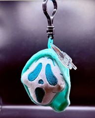 CultureFly Ghost Face Mystery Plush Bag Clip Mint Green Variant Scream Horror Ke