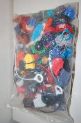 Beyblades 4 Lbs 10 oz of Beyblades and Accessories