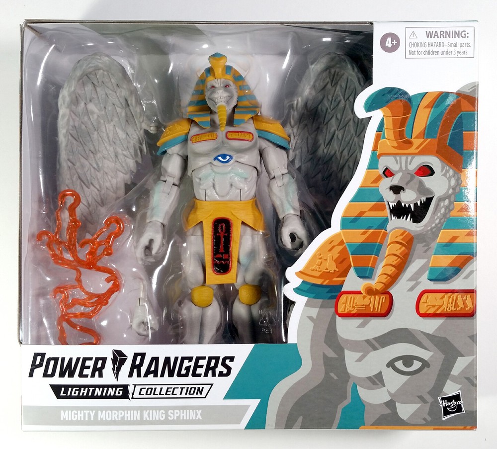 Power Rangers Lightning Collection Mighty Morphin King Sphinx action figure New