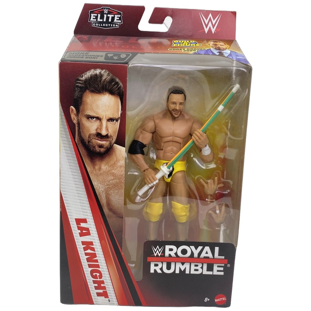 WWE Elite Collection Royal Rumble LA Knight Action Figure 2025 Mattel Sealed