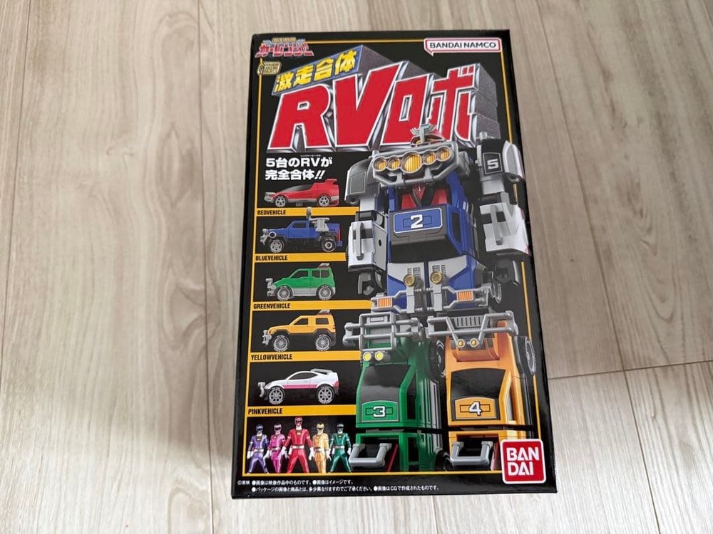 SMP RV Robo Carranger Super Sentai Power Rangers Turbo Megazord Model Kit BANDAI