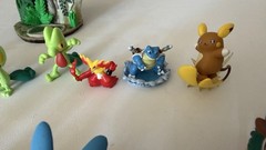 Pokemon Select Wild Jungle Enviroment 25 Figures Lot Mankey Treecko Bobble Head