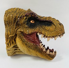 New Canna Animal Kingdom T-Rex Dinosaur Hand Puppet Realistic Rubber 8″ Head