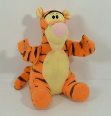 RARE 1998 Tigger 5″ McDonald’s EUROPE Plush Action Figure Disney Winnie The Pooh