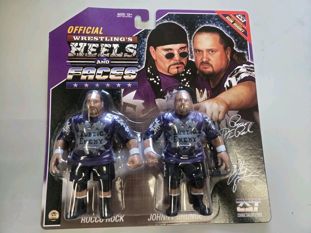 Heels And Faces Public Enemy Action Figure Zombie Sailor Toys New Sealed!!