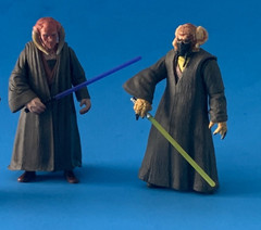 STAR WARS POTJ PLO KOON & SAESEE TIIN JEDI LOT LOOSE COMPLETE