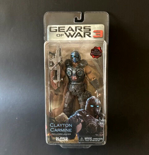 GEARS OF WAR 3 Clayton Carmine PVC Figure 17Cm Neca