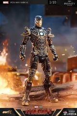 Marvel Avengers Iron Man Mark 41 XLI MK41 Ironman Toy Action Figure Model