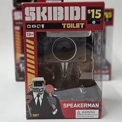 Skibidi Toilet Collectible Figure Set of 4 Sealed Bonkers Toy Co. Skibidi G-Toil