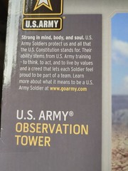Factory Sealed Army Observation Tower Military Playset with Jeep action Figures