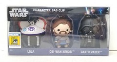 Monogram SDCC 2022 Ex Disney + Obi-Wan Kenobi Figural Bag Clip Set (Ltd 500 PCS)