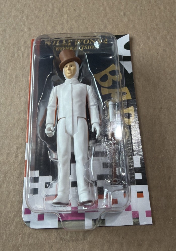 Super7 Reaction Willy Wonka & The Chocolate Factory Wonkavision Figure -CUT CARD