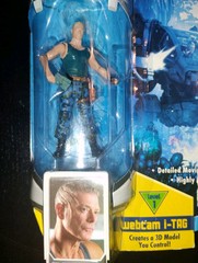2009 Avatar Movie Col Miles Quaritch Action Figure 4″ in Mattel Webcam i-Tag New