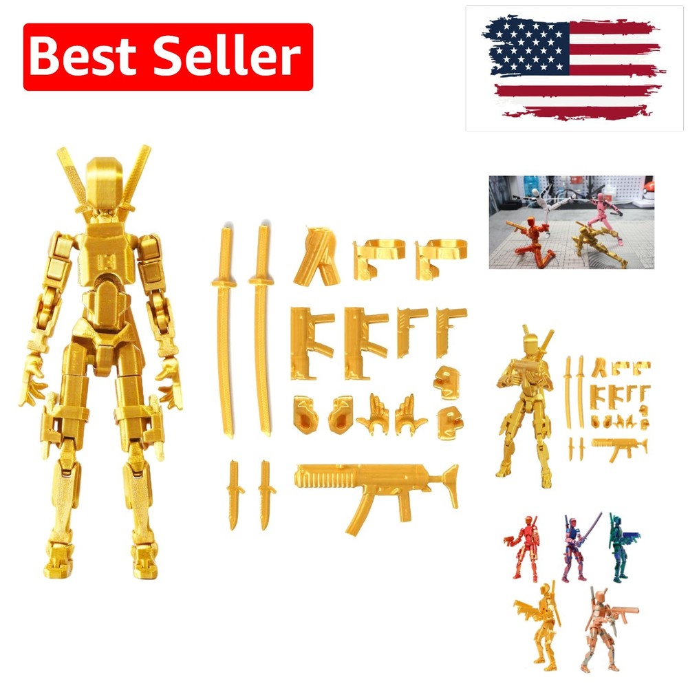 Soozafone Designed Titan 13 Action Figure – Customizable 5.5 Inch Collectible
