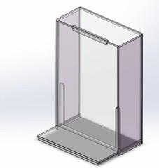 1 x GW Acrylic Display Case – Vintage/VC Carded (Deep) Star Wars GI Joe MOC