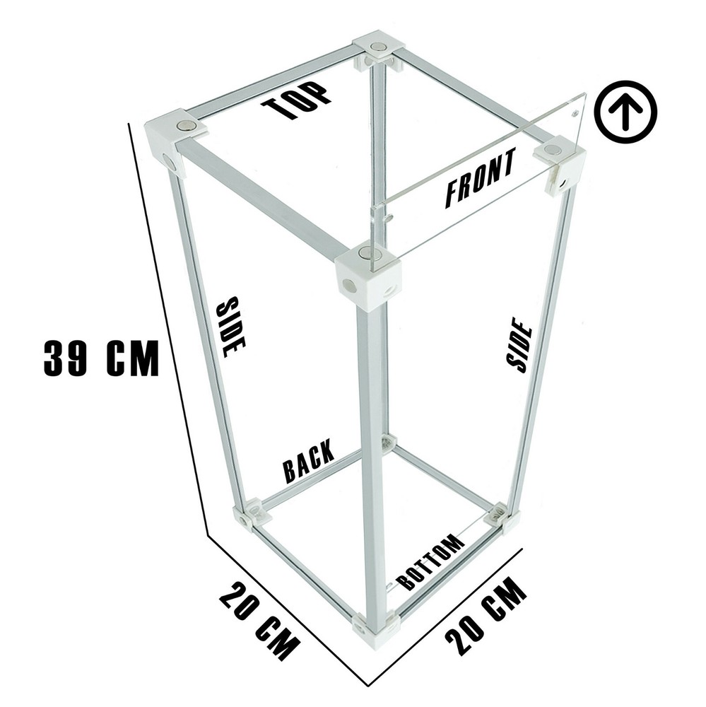 1/6 1/4 1/9 Scale Action Figure Acrylic Nameplate DC Style Logo Sign Decor