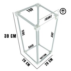 1/6 1/4 1/9 Scale Action Figure Acrylic Nameplate DC Style Logo Sign Decor