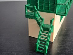 Custom 3D Printed Signal Box FDM Trackmaster Scale