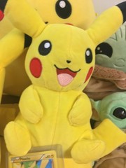 Plush Lot Of Pikachu Star Wars Grogu Jurassic Park Spider-man Captain America