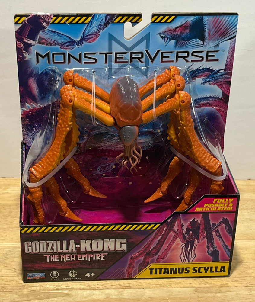 Playmates Monsterverse ~ Godzilla x Kong The New Empire ~ Titanus Scylla ~ NIP