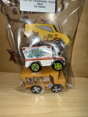 WOODEN DISNEY CARS PIXAR ! FRITTER DR DAMAGE CRUZE ! Crazy 8 Wood McQueen