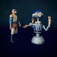 RX-24 Pilot Droid for 3.75 in & 6 in Figure Diorama (1:18 & 1:12 )