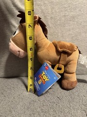 2026 Disney Pixar TOY STORY 5 Movie Woody’s Horse BULLSEYE 8” Plush Mattel ✅Pics