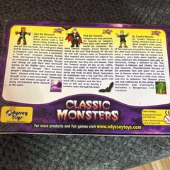 Rare Odyssey Toys Classic Monsters Jake Vlad Dr Franks Monster NEW World Stars