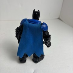 2010 Mattel DC Super Friends Hero World Black & Blue Batman 5″ Action Figure