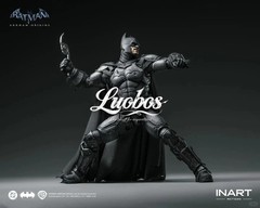 INART G0007 1/12 Arkham Batman (Battle Damaged Version) Action Figure In Stock