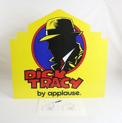 1990 Dick Tracy Applause Promotional Advertising Mobile Display NOS