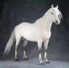 Stock Mr.Z 1/6th Animal Model No.56 Thoroughbreds 5 Colors Resin Animal Statue