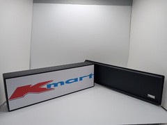 Retro K-Mart logo 10″ lightbox sign kmart retro (logo used from 1969-1990) Kmart