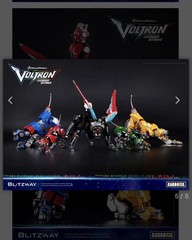 Blitzway Special Limited Voltron Legendary Defender 2016 BW-CA-113011 US Seller
