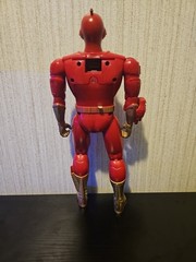 Vintage 1996 Turbo Man 13 1/2in Action Figure Jingle All The Way.